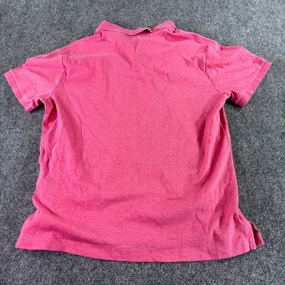 Polo Ralph Lauren Polo Shirt Kids Large Pink Custom Slim Fit Short Sleeve Cotton - Picture 5 of 7